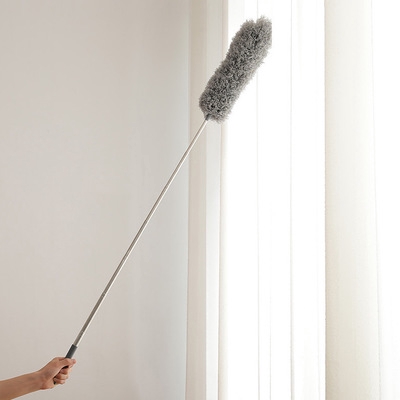 🔥จัดส่งตอนนี้🔥ไม้ปัดฝุ่น ไมโครไฟเบอร์ ปรับความยาวได้ งอตัวได้ ซักได้ ดึงดูดฝุ่นด้วยไฟฟ้าสถิต ฝุ่นไม่ปลิว