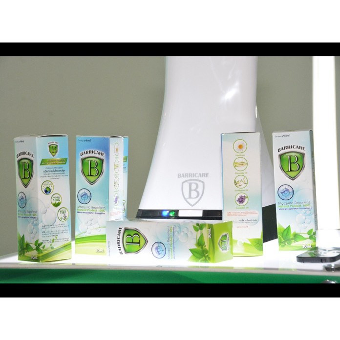 น้ำยาไล่ยุงบาริแคร์ (Barricare) 30 ml. ใช้งานร่วมกับเครื่องทำความชื้นทั่วไป