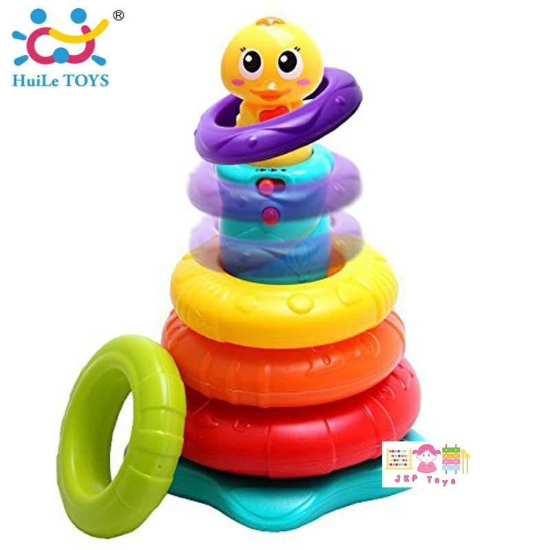 Huile Toys Stacking Rainbow Duck ห่วงเรียงซ้อนลูกเป็ดน้อย
