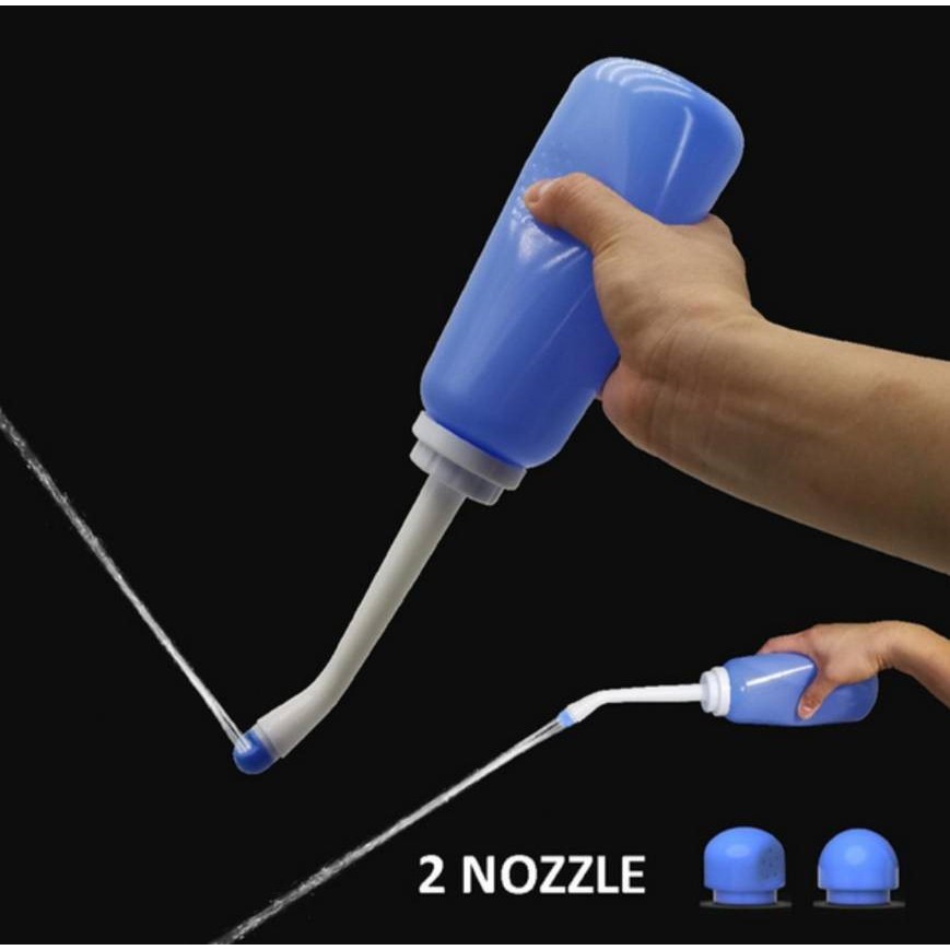 ที่ฉีดชำระแบบพกพา ฉีดขวด ล้างมือ ล้างก้นเด็ก ฉีดก้นแบบพกพา ขวดฉีดน้ำ ที่ฉีดชำระ ฉีดก้น ทำความสะอาด 500 ml Travel Bidet