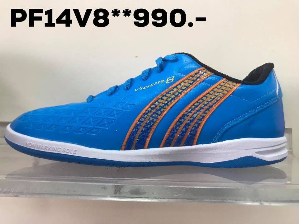 PAN รองเท้าฟุตซอล รหัส PF14V8 สีฟ้า เบอร์ 39-45