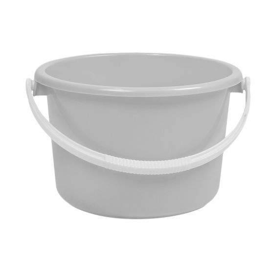 KASSA HOME ถังน้ำ รุ่น 2051 ความจุ 6 ลิตร สีเทา เนื้อหนา ไม่แตกง่าย สำหรับใส่น้ำ เพื่อใช้ในการทำกิจกรรมต่างๆ