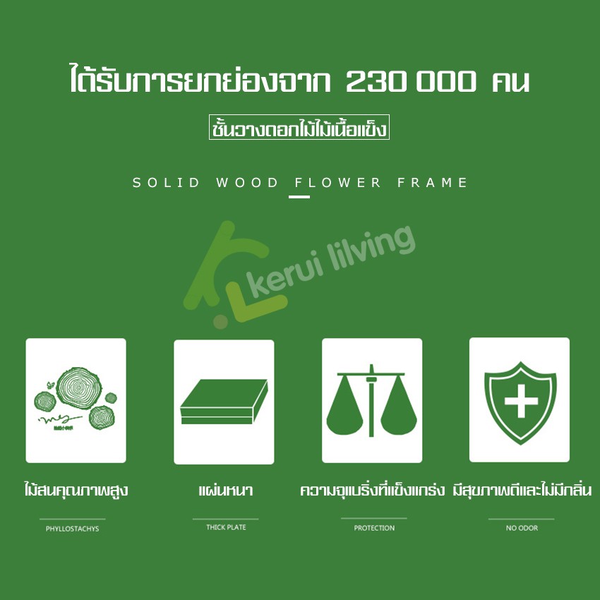 EQAUL ชั้นวางต้นไม้ ชั้นวางกระถางต้นไม้ ชั้นวางกระบองเพชร ชั้นวาง ชั้นวางของ ชั้นโชว์ ชั้นเก็บของ จัดแต่งสวน ชั้นตกแต่ง