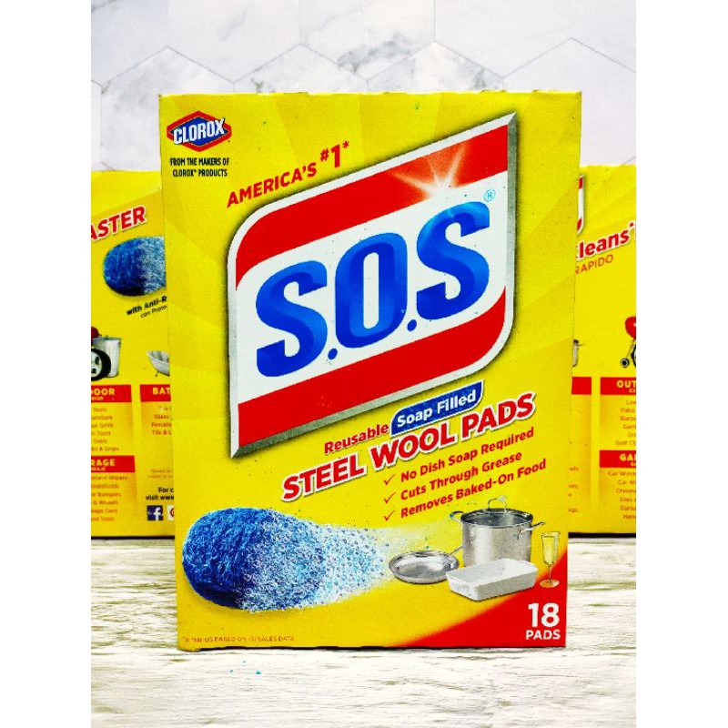 Clorox s.o.s ก้อนชุบน้ำยาเอนกประสงค์