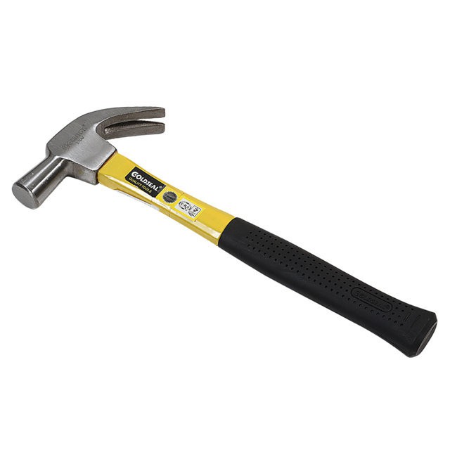 ค้อนหงอน ด้ามไฟเบอร์ GOLD ZEAL 27 MM 27MM FIBERGLASS GOLD ZEAL NAIL HAMMER