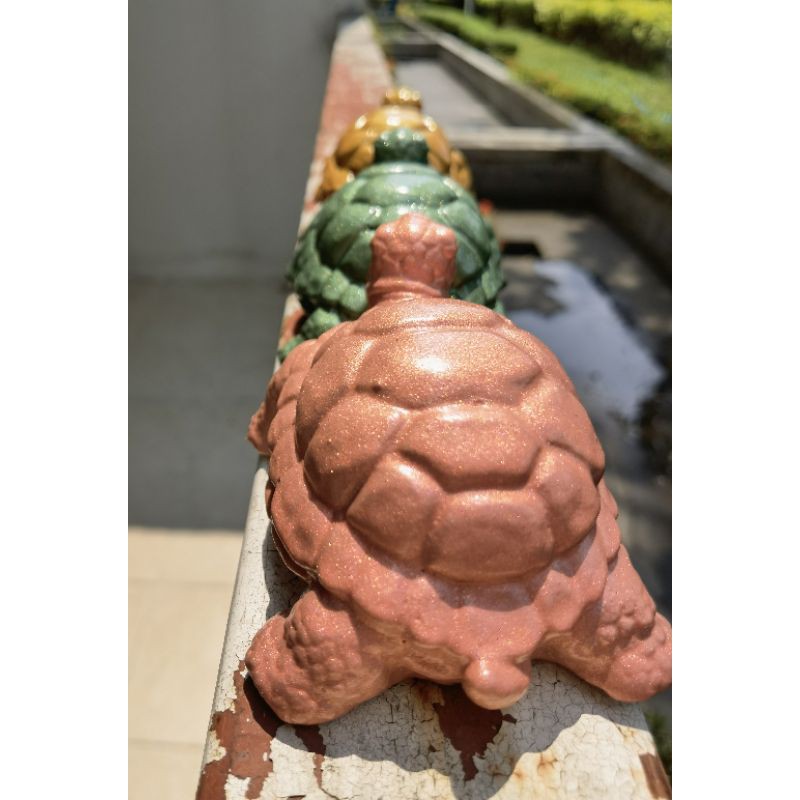 เต่าปูนปั้นตกแต่งสวน