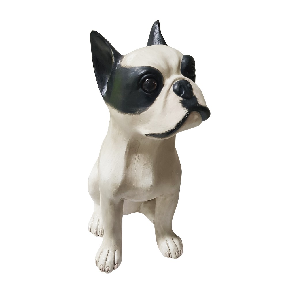 ของตกแต่ง HOME LIVING STYLE BULLDOG 31X17.8 ซม. สีขาว อุปกรณ์แต่งบ้านอื่นๆ DECORATE HOME LIVING