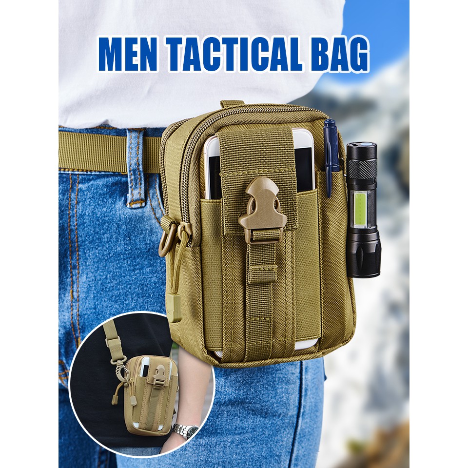 !!สินค้าขายดี!! กระเป๋าคาดเอวอเนกประสงค์ กระเป๋า Tactical Multi Use Bag