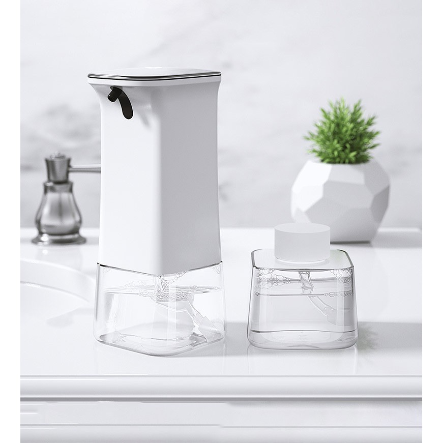 เครื่องทำฟองอัตโนมัติ เปลี่ยนฟองสบู่ได้ง่าย สำหรับทำความสะอาดมือ Enchen POP Clean 280ml ถ่านAA3ก้อนใช้งานได้90วัน