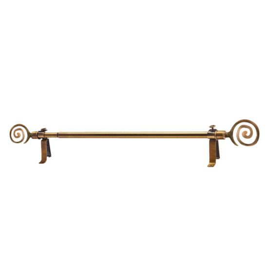 KASSA HOME รางผ้าม่านขยาย รุ่น EXTENSION25 ขนาด 19 มม. x 71 - 122 ซม. สีทองเหลือง ดีไซน์เรียบหรู