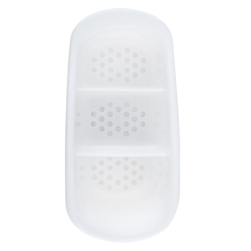 ที่ใส่อุปกรณ์ในครัว 3 ช่อง รี 1194 สีขาว UTENSIL HOLDER 3HOLE OVAL 1194 WHITE