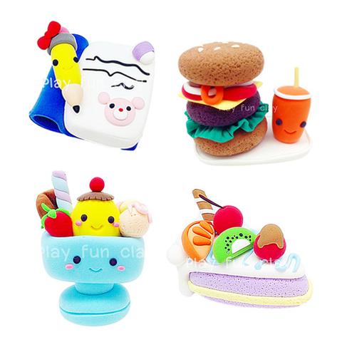 เซตดินเบาเกาหลี 24 กระปุกพร้อมคู่มือปั้นเเละอุปกรณ์