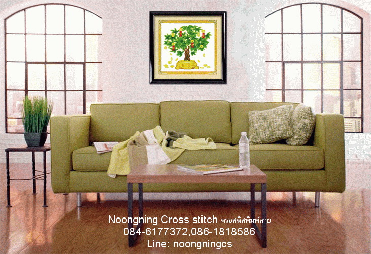 ผู้หญิงชาวจีน4ภาพ ชุดปักครอสติช พิมพ์ลาย งานฝีมือ