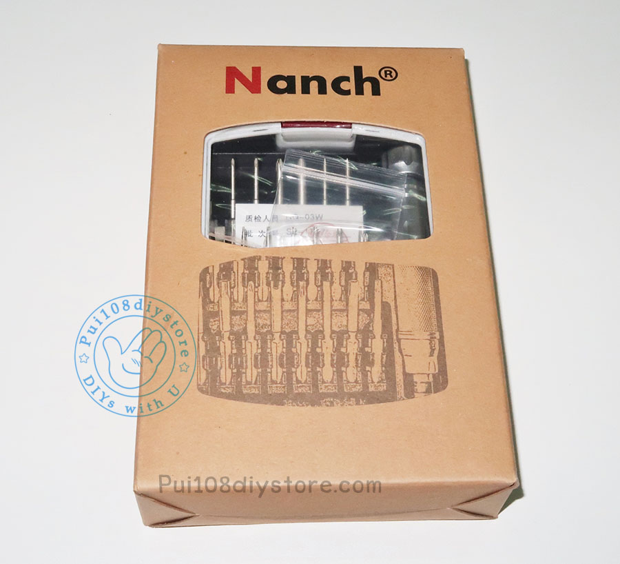 ชุดไขควง NANCH 22 in 1 NANCH 22ตัวชุด ชุดไขควงที่มีความเที่ยงตรงสูง ชุดไขควงซ่อมมือถือ กล้อง คอม ของเล่น ชุดไขควงงานDIY box front