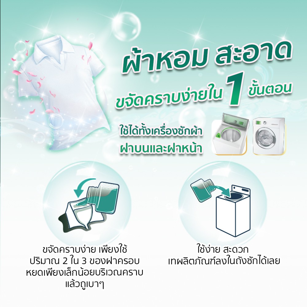 Downy ดาวน์นี่ น้ำยาซักผ้า ผลิตภัณฑ์ซักผ้า สำหรับตากผ้าในที่ร่ม ชนิดน้ำ สูตรเข้มข้น ชนิดถุงเติม สุดคุ้ม! 2220 มล.