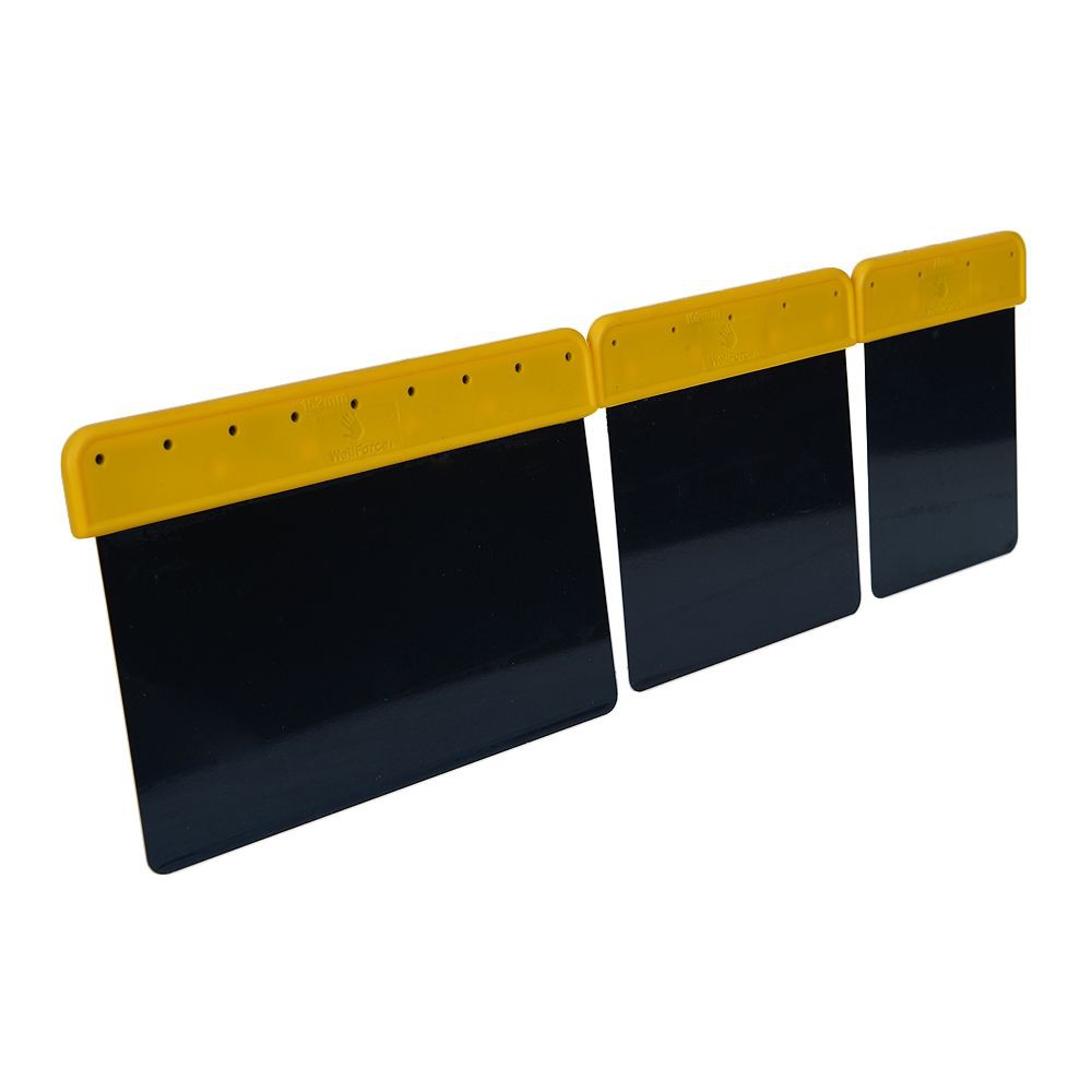 เกรียงโป๊วสี WELL FORCE 3 ชิ้น/ชุด สีฟ้า-เฟลือง SCRAPER PLASTIC GRIP WELL FORCE 3EA/SET BLUE-YELLOW