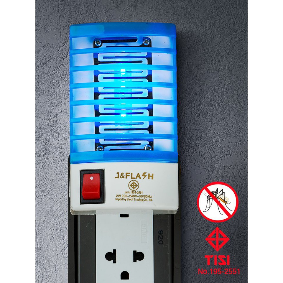 !!สินค้าขายดี!! J&FLASH ไฟ LED ไล่ยุงขนาดพกพา Mosquito Repellent Lamp