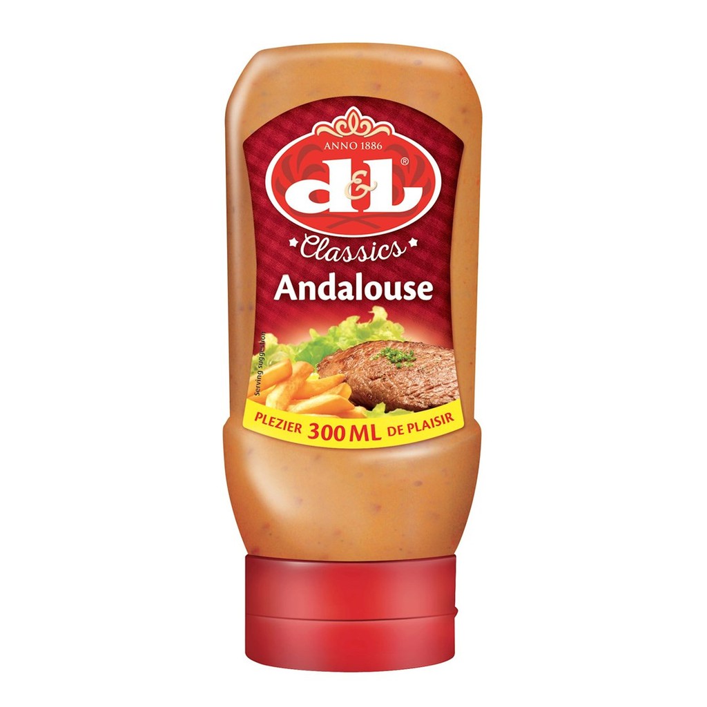 ดี แอนด์ แอล แอนดาลูส 300 มล - D&L Classic Andalouse Sauces 300ml