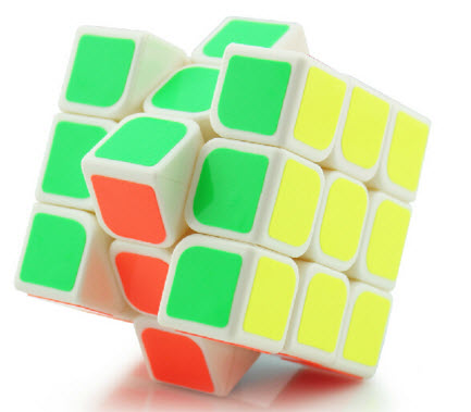 MoYu GuanLong 3x3x3 56mm White Speed Cube