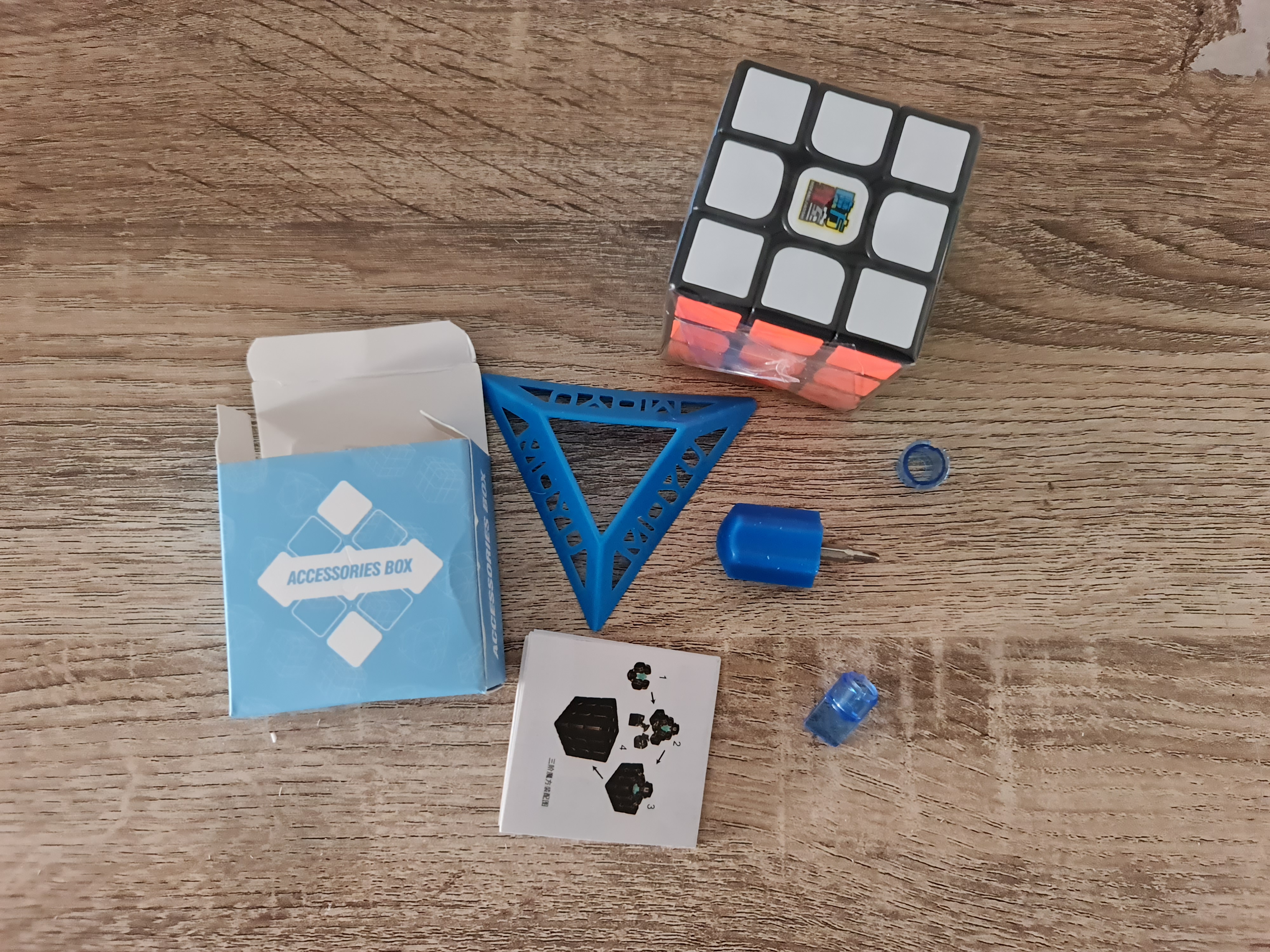 Moyu RS3M 2020 Black รูบิคแม่เหล็ก