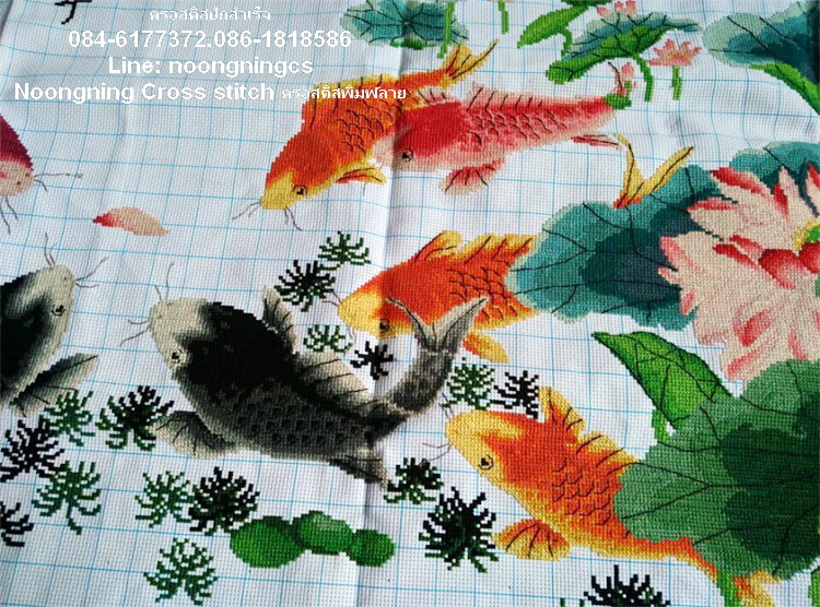 กามเทพตัวน้อย ชุดปักครอสติช พิมพ์ลาย ครอสติสจีน งานฝีมือ DIY