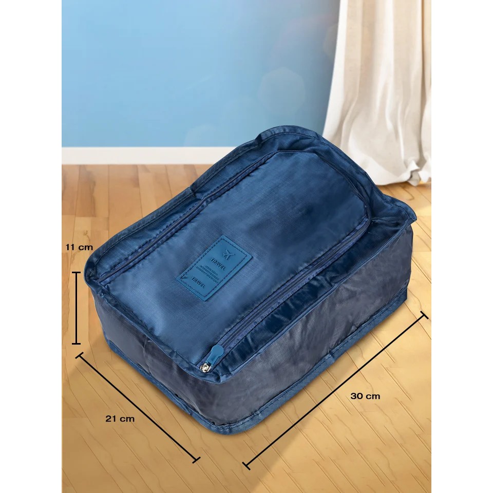 !!สินค้าขายดี!! กระเป๋าใส่รองเท้า กระเป๋าจัดระเบียบอเนกประสงค์ ใส่รองเท้า ถุงเท้า สำหรับเดินทางท่องเที่ยว Shoe Bag