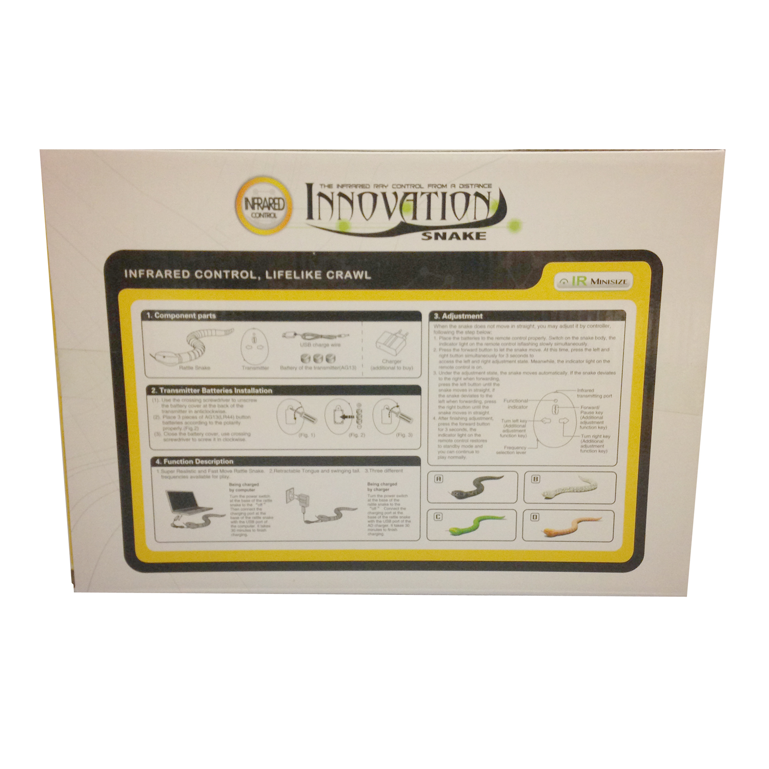 งู บังคับ สีดำ