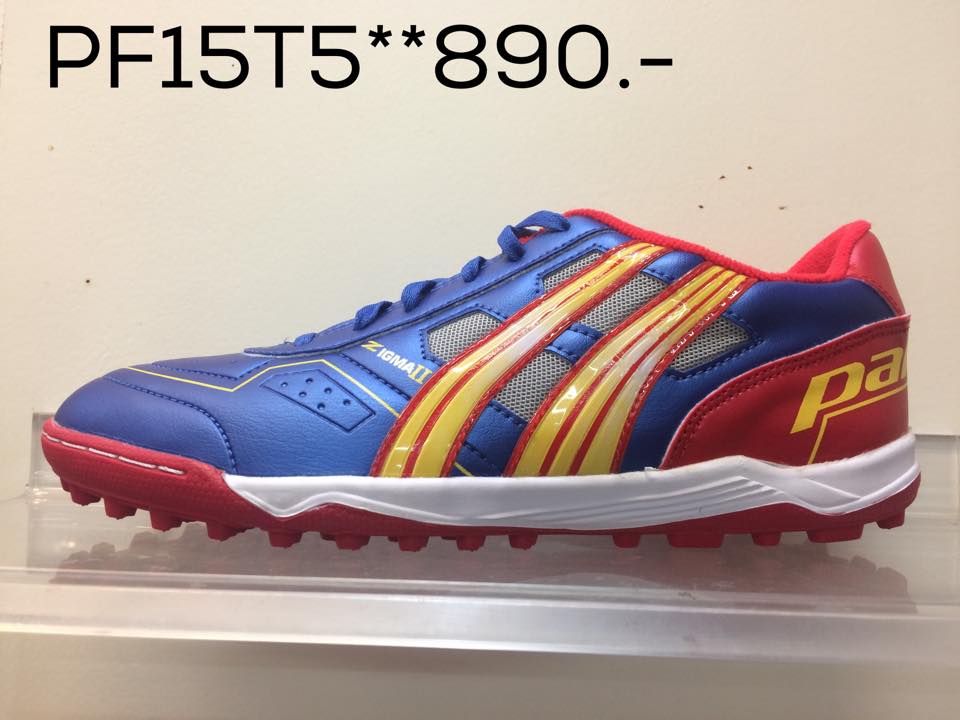 PAN รองเท้าร้อยปุ่ม หญ้าเทียม รหัส PF15T5 สีน้ำเงิน เบอร์ 39-44