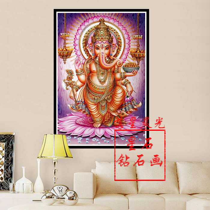 ไก่มงคล ครอสติสคริสตัล Diamond painting โมเสก ภาพติดเพชร งานฝีมือทำที่บ้าน DIY