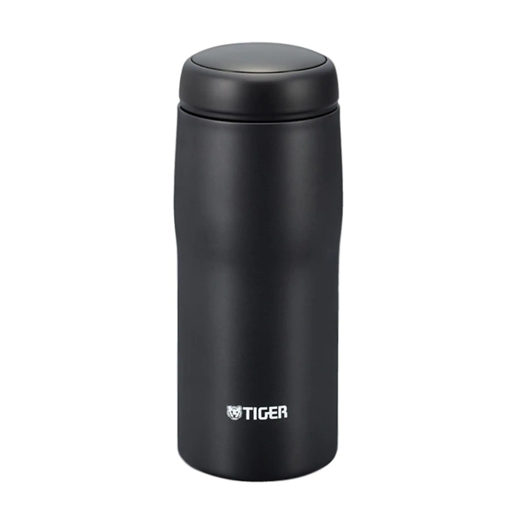 TIGER แก้วน้ำสแตนเลส รุ่น MJAA024KC 0.24 ลิตร สีดำ สีดำ