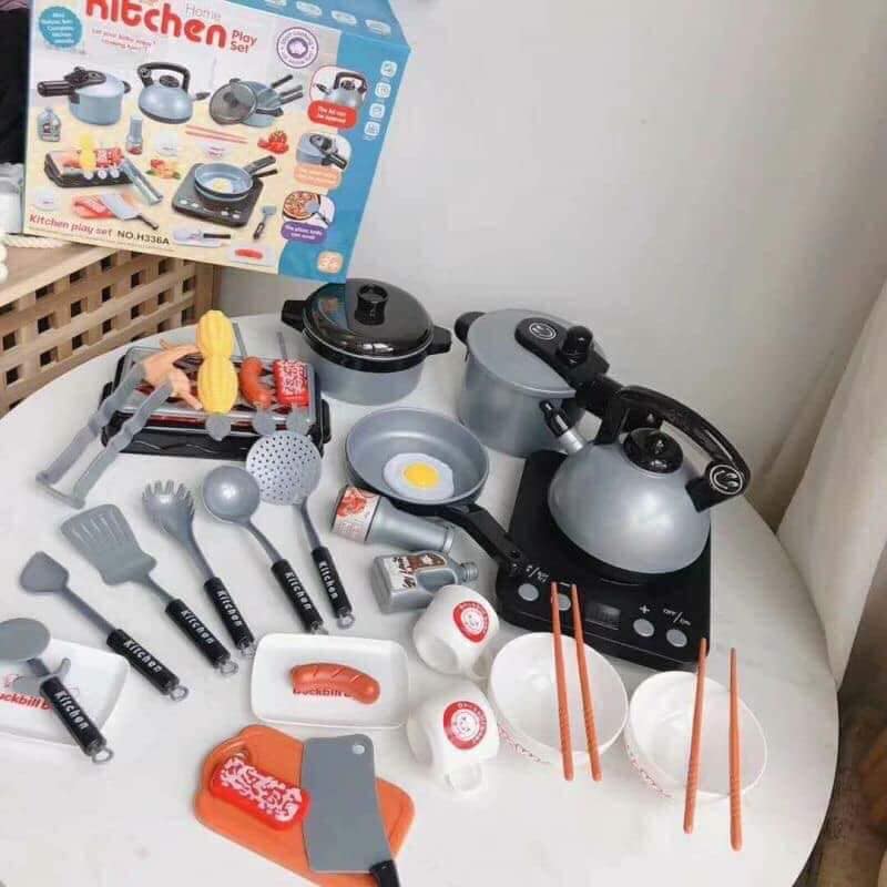 Mini Deluxe Set‼️ Complete Kitchen ชุดครัวจำลองพลาสติก