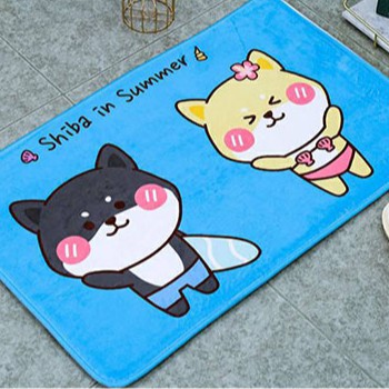 !!!ของพร้อมส่ง !!! พรมเช็ดเท้าลายการ์ตูน พรมกันลื่น พรมห้องน้ำ ห้องนอน ขนาด 40x60 cm.
