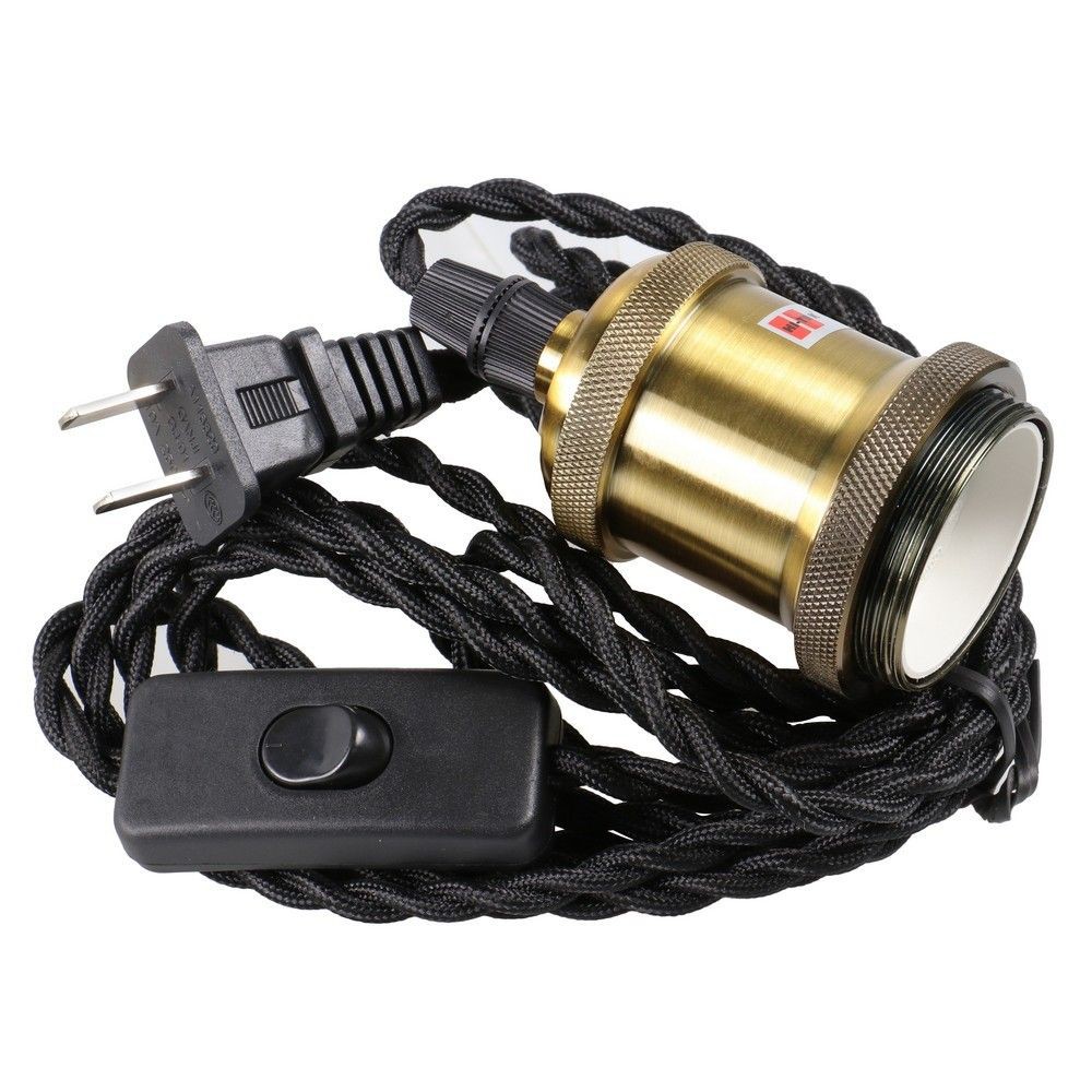 ชุดขั้วหลอดวินเทจ CHAIN HI-TEK E27 RETRO LAMP HOLDER SET CHAIN HI-TEK E27