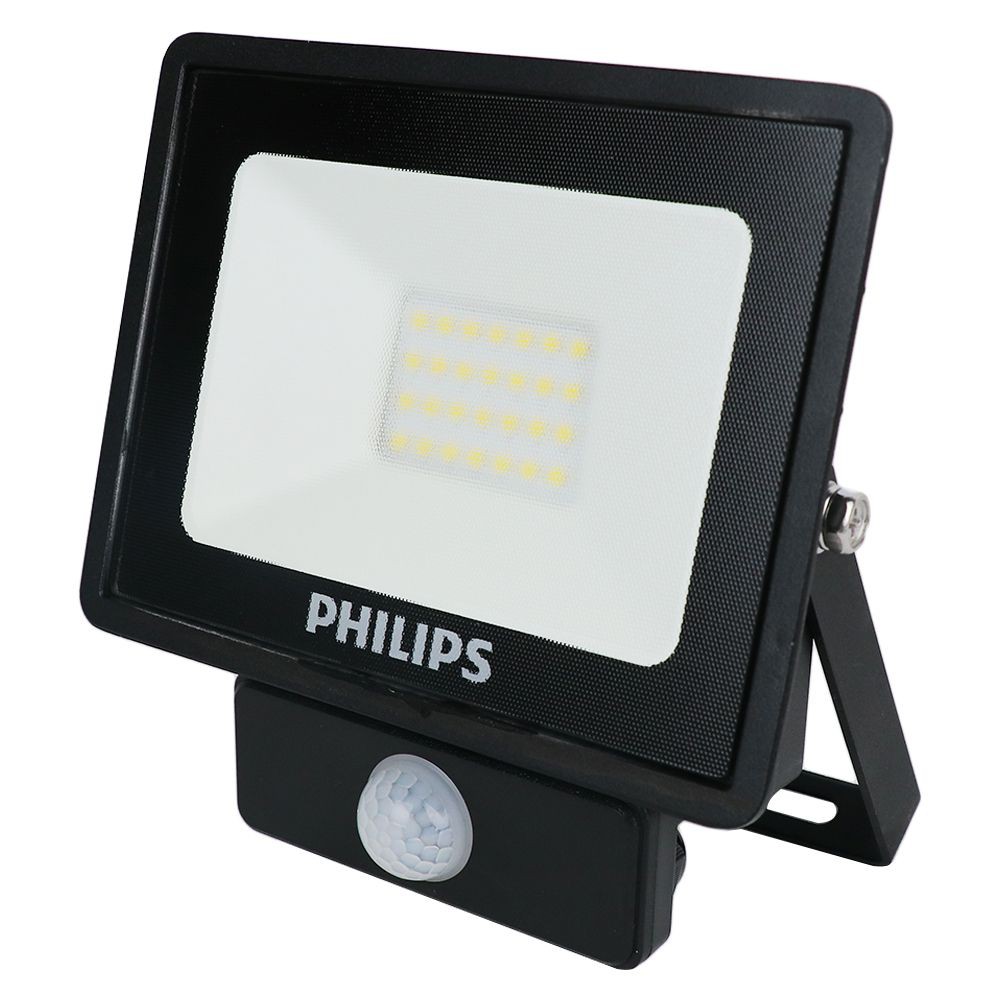 สปอร์ตไลท์ภายนอก LED PHILIPS BVP150 คูลไวท์ 20วัตต์ เซนเซอร์ อะลูมิเนียม โมเดิร์น สีดำ ไฟตกแต่งสวน ไฟภายนอก