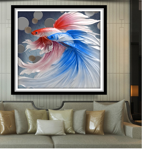 พระพิฆเนศ ครอสติสคริสตัล Diamond painting โมเสก ภาพติดเพชร งานฝีมือ DIY