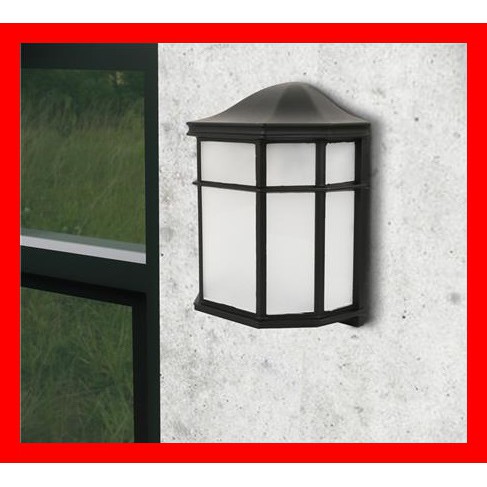CARINI Wall light OUTDOOR โคมไฟ ติดผนัง ไฟผนังนอก XG4505 สไตล์วินเทจสีดำ เหลี่ยม อะลูมิเนียม แข็งแรง ทนทาน Outdoor Lamp