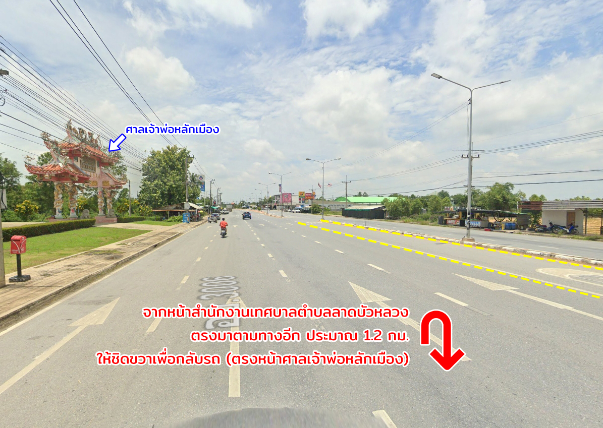 72119-ขายที่ดิน ติดถนนลาดบัวหลวง - ไม้ตรา ลาดบัวหลวง พระนครศรีอยุธยา