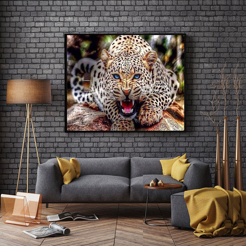 ไก่มงคล ครอสติสคริสตัล Diamond painting โมเสก ภาพติดเพชร งานฝีมือทำที่บ้าน DIY