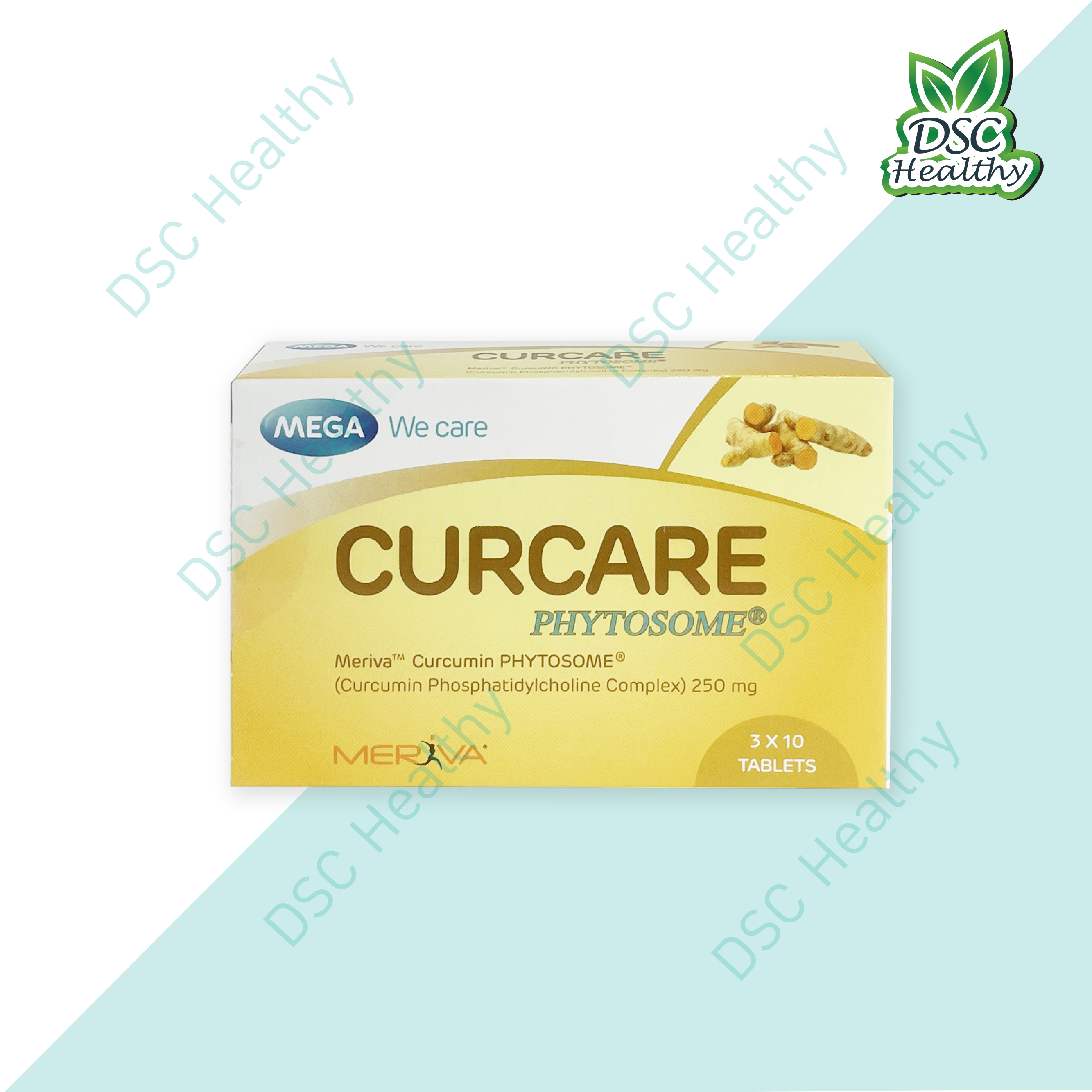 MEGA We care CURCARE PHYTOSOME 3x10 Tablets