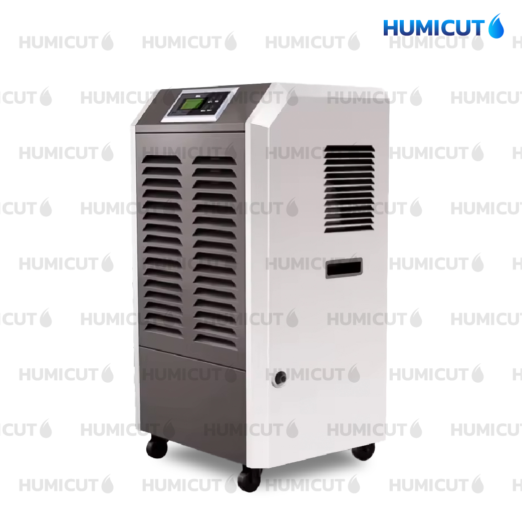เครื่องลดความชื้นอุตสาหกรรม HUMICUT ขนาด 138 ลิตร รุ่น Humicut 138LT มีถังเก็บน้ำ