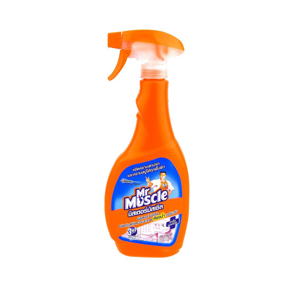 น้ำยาทำความสะอาดพื้นผิวทั่วไป MR.MUSCLE 500 มล. DAILY CLEANER TILE 3IN1 MR.MUSCLE 500ML