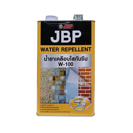 น้ำยาเคลือบเงา JBP W-100 1gl. ทนทานต่อน้ำ สารเคมี สภาพแวดล้อมต่างๆได้ดี