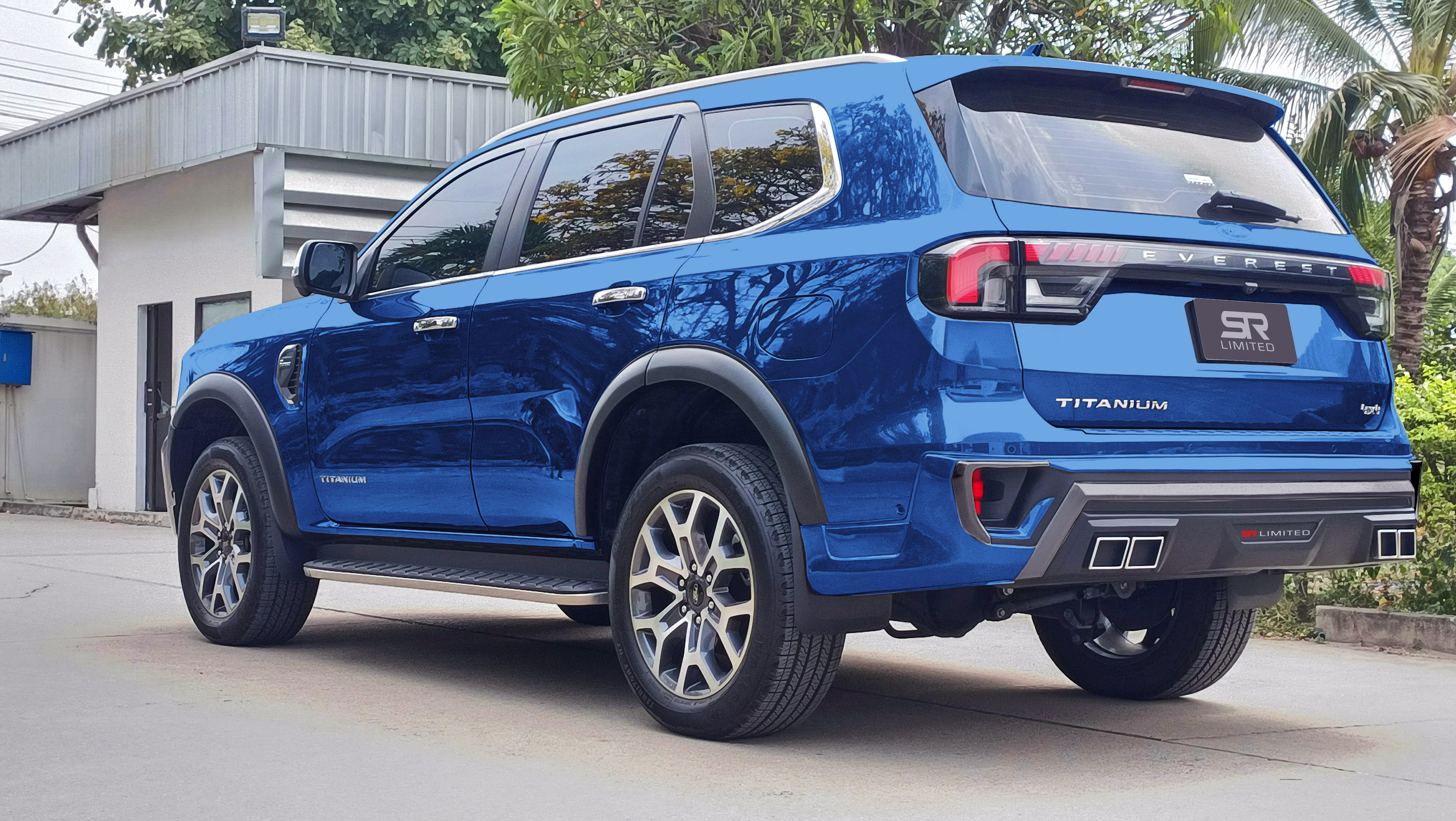 ชุดแต่งรถ-สเกิร์ต-อุปกรณ์แต่งรถ Ford Everest 2022 2023 2024 Next-Gen ทรง SR-Limited