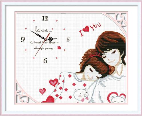 การ์ตูน ชุดปักครอสติช พิมพ์ลาย ครอสติสจีน งานฝีมือ DIY