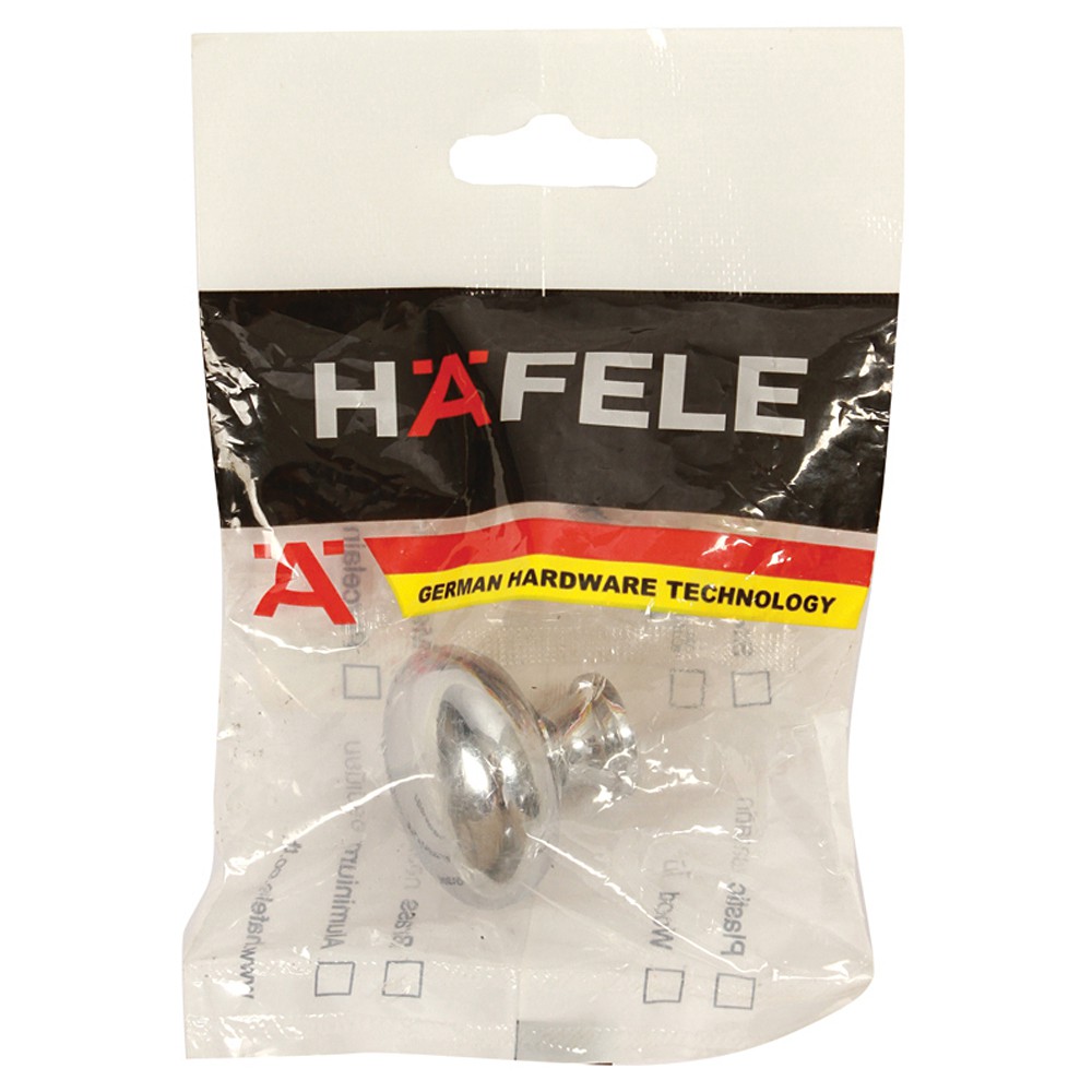 อะไหล่ เฟอร์นิเจอร์ ปุ่มจับ HAFELE 133.90.60084 SV-MT HAFELE 133.90.60084 SV-MT KNOB