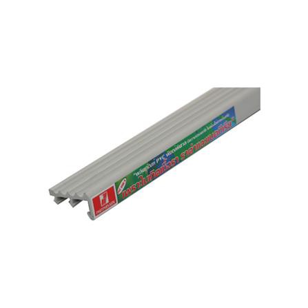 จมูกบันได PVC PPS SN-45 2 ม. สีเทาอ่อน ใช้ในการเข้ามุมบันได หรือพื้นที่ที่ต้องการกันลื่น