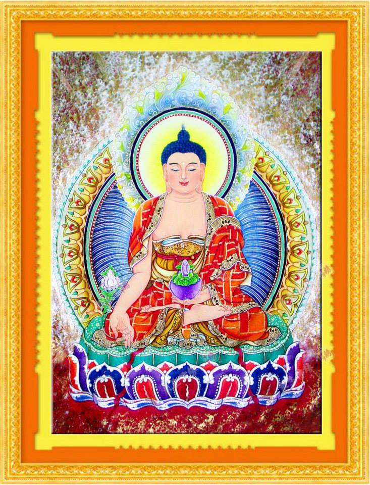 พระพุทธเจ้า ชุดปักครอสติช พิมพ์ลาย ครอสติสจีน งานฝีมือ DIY