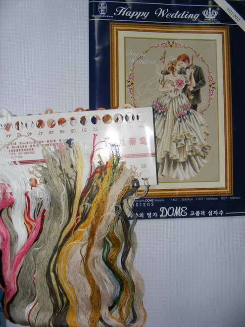 ฝูงช้าง ชุดปักครอสติช พิมพ์ลาย ครอสติสจีน งานฝีมือ DIY