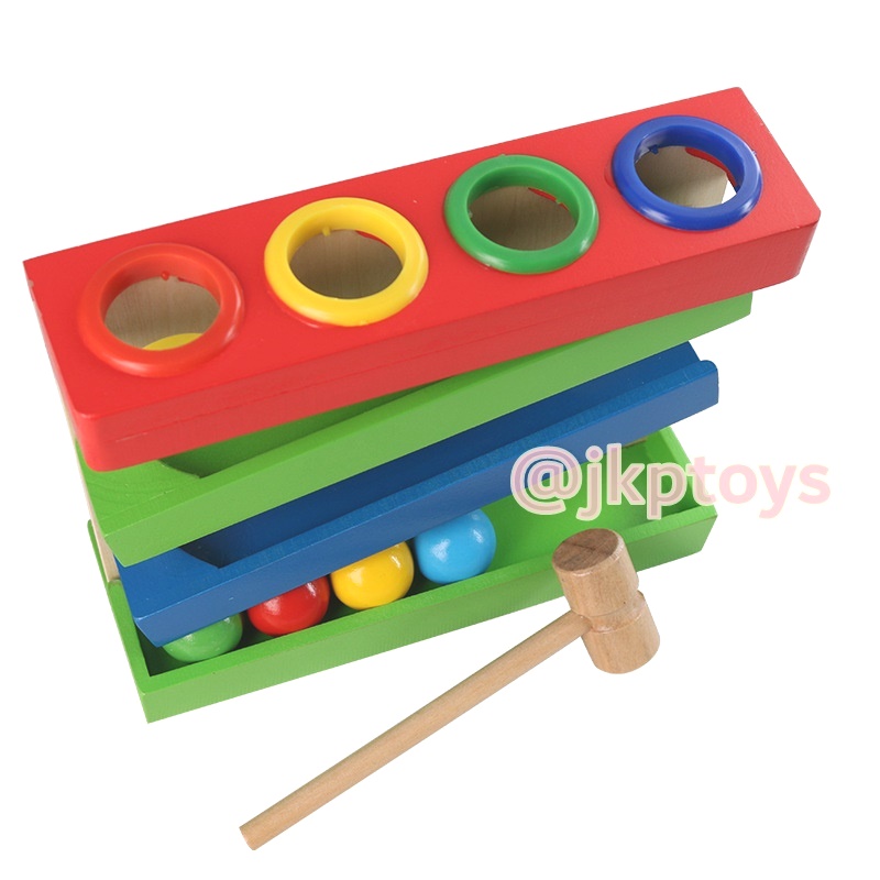 ค้อนทุบลูกบอลฝึกการเคลื่อนไหว การหยิบจับ