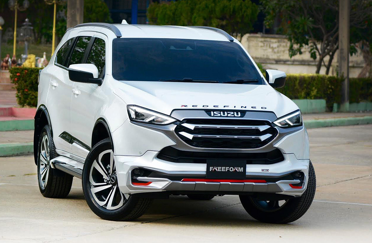 ชุดแต่งรถ All New Isuzu Mu-X 2021 ทรง Redefined สำนักแต่ง FREEFORM